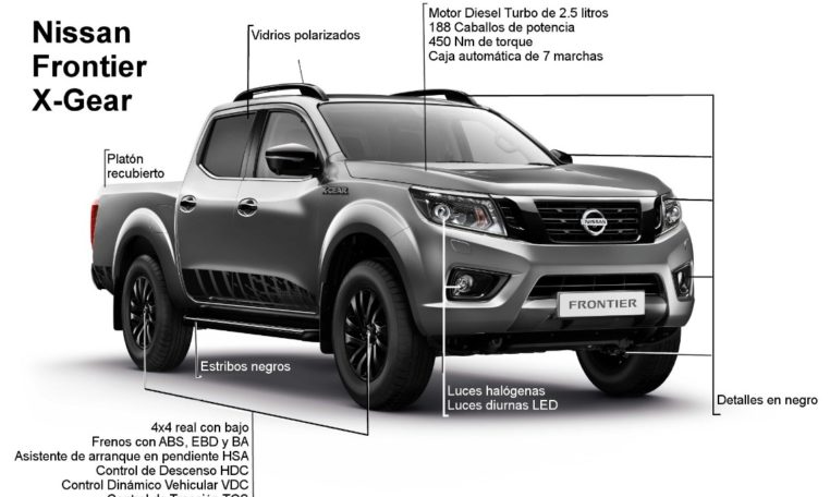 nueva nissan frontier x-gear